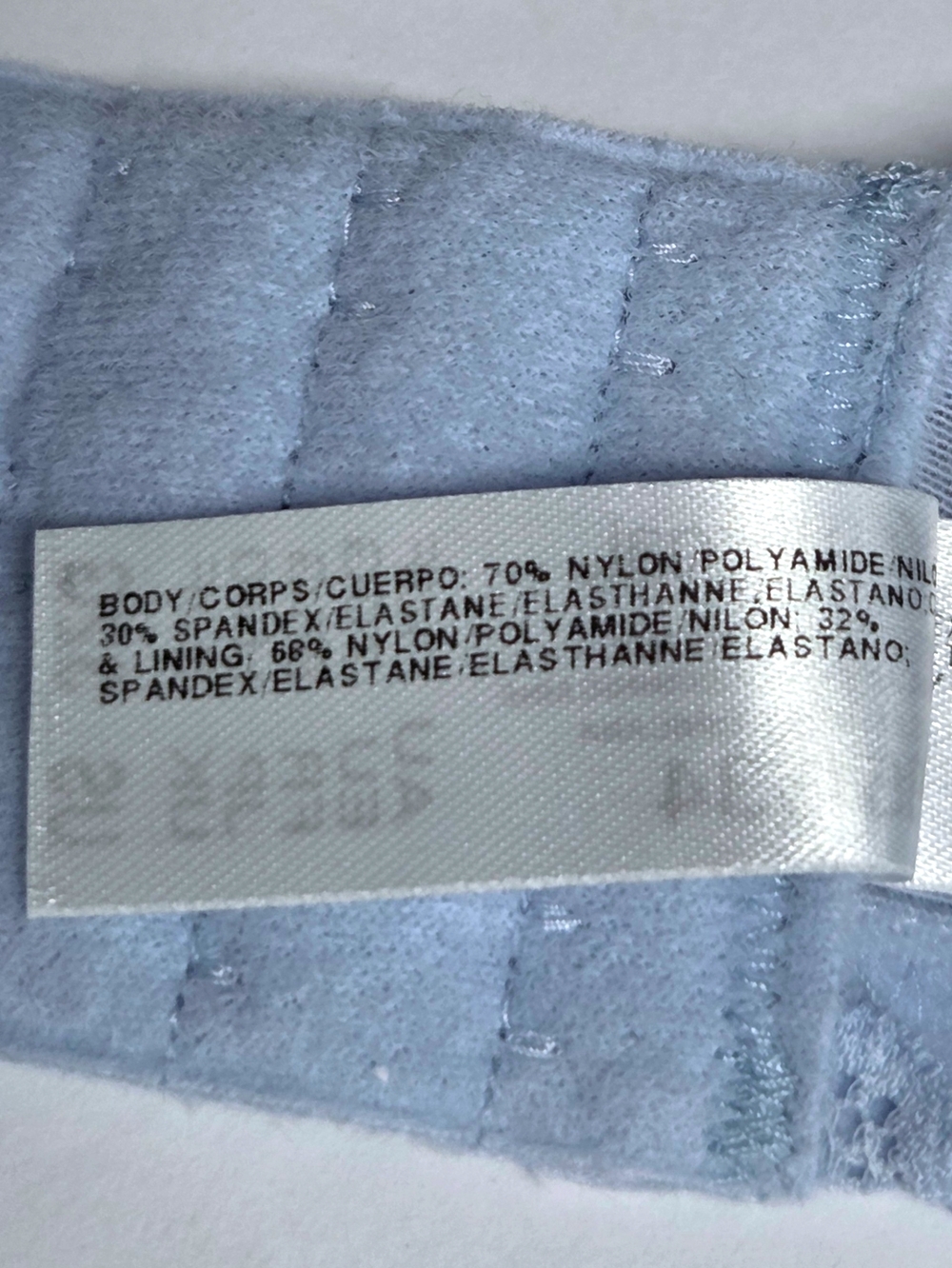 Wacoal 32G Soft Sense Lace Underwire Convertible Bra Light Blue 851334 NWT - Picture 10 of 12